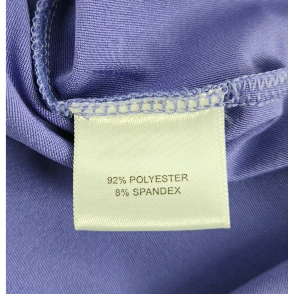 Peter Millar Mens Size Large Sean Stretch Jersey Polo Shirt Purple Travel Luxury - Picture 8 of 8